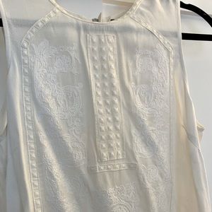 Comptoir des Cotonniers Cream Sleeveless Blouse